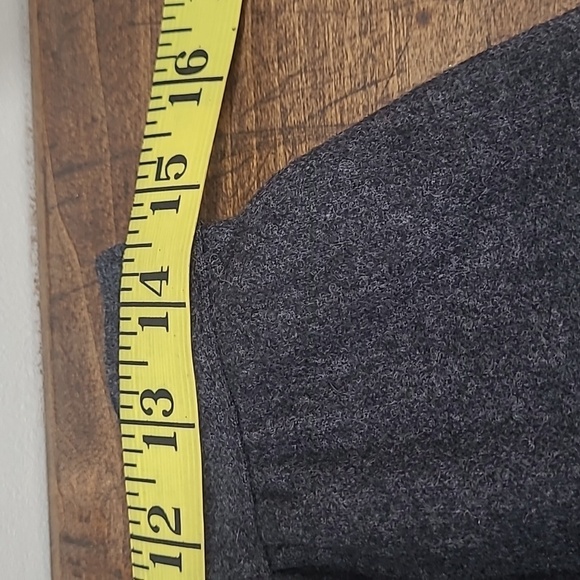 EUC Vintage Pendelton Skirt Women's sz 12 100% Virgin Wool Grey Pencil Skirt - Picture 7 of 9